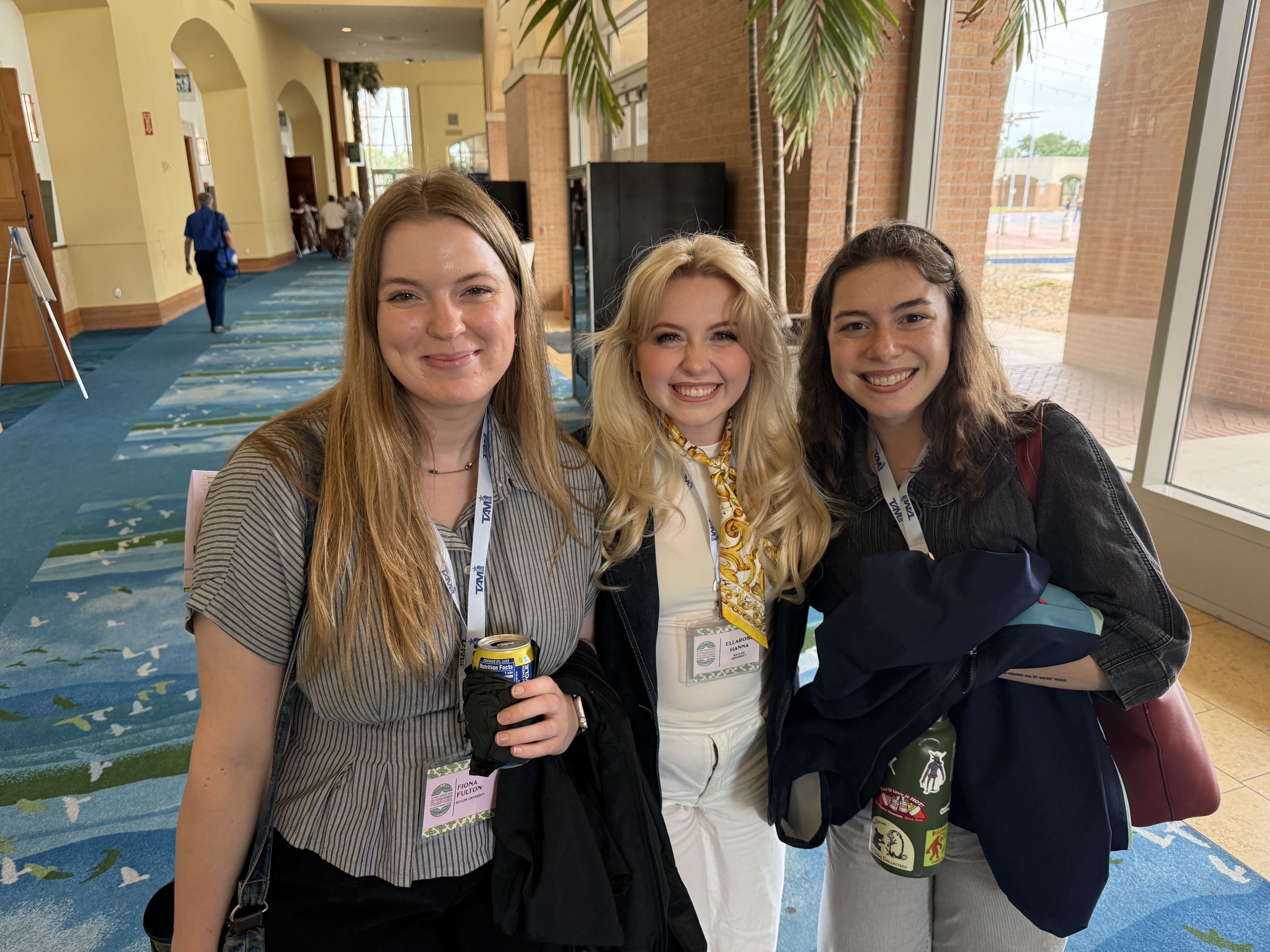 Museum Studies students attend the Texas Association of Museums Conference.