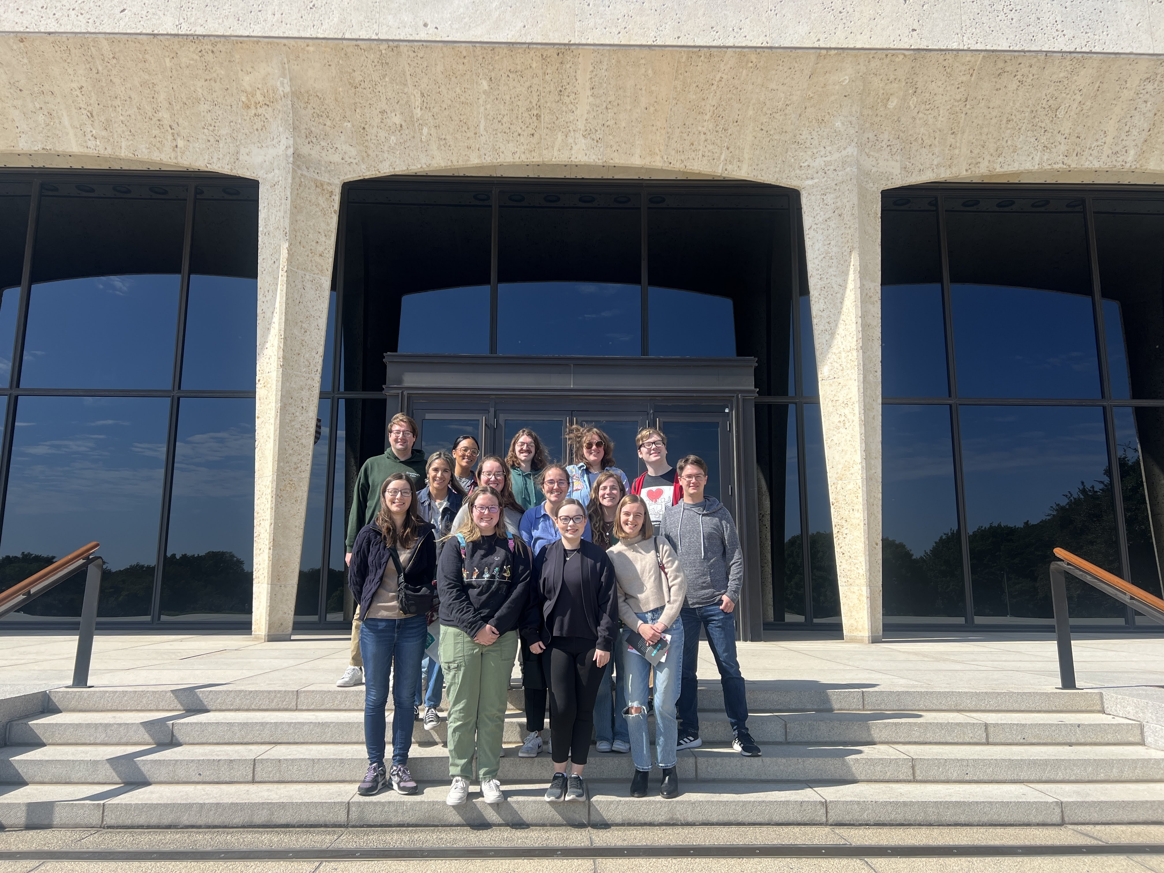 Museum Studies students visit the Amon Carter Museum of American Art